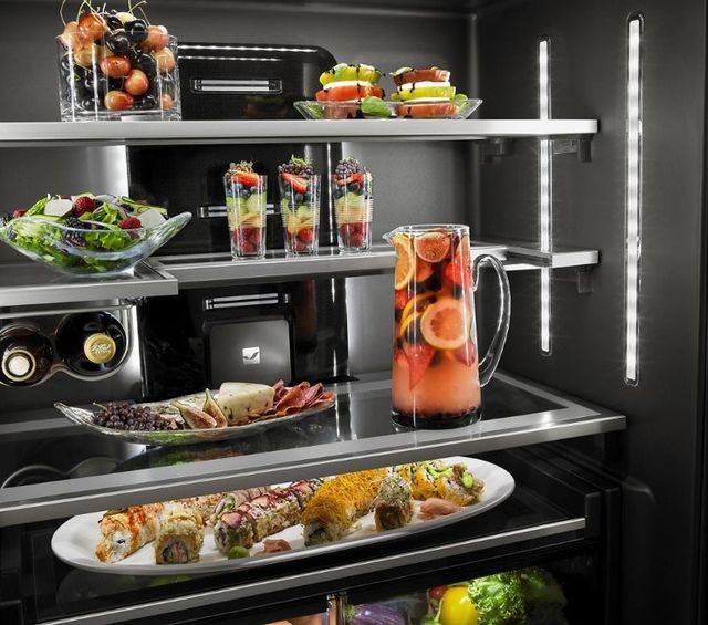 JennAir® 23.8 Cu. Ft. Stainless Steel Counter-Depth French Door Refrigerator-4