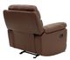 Cheers by Man Wah Pecan Glider Recliner-4