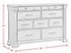 Elements International Kings Court Gray Dresser-2