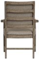 Magnussen Home® Claremont Smokey Taupe Upholstered Dining Arm Chair-4