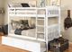 Kodiak Furniture Claire White Twin Bunk Bed with Trundle-4
