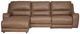 Signature Design by Ashley® DeepWakes 3-Piece Caramel Left-Arm Facing Power Reclining Sofa Sectional and Chaise-0