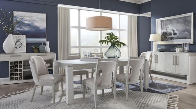 Magnussen Home® Lorelei Misty Cloud Upholstered Host Side Chair-1