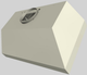 Vent-A-Hood® 36" Biscuit Wall Mounted Liner Insert-4