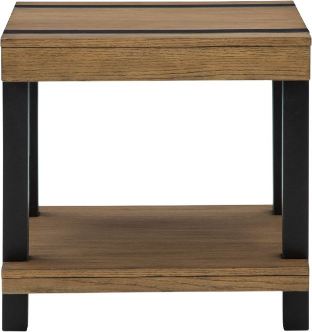 Signature Design by Ashley® Jorannti Medium Brown Square End Table-2