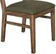 International Furniture Direct Balam Brown/Green Dining Side Chair-2