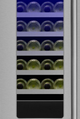 Marvel Professional 15" 2.7 Cu. Ft. Stainless Frame Wine Cooler-1