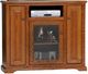American Heartland Manufacturing Oak 47" Arched Base Deluxe TV Stand -0