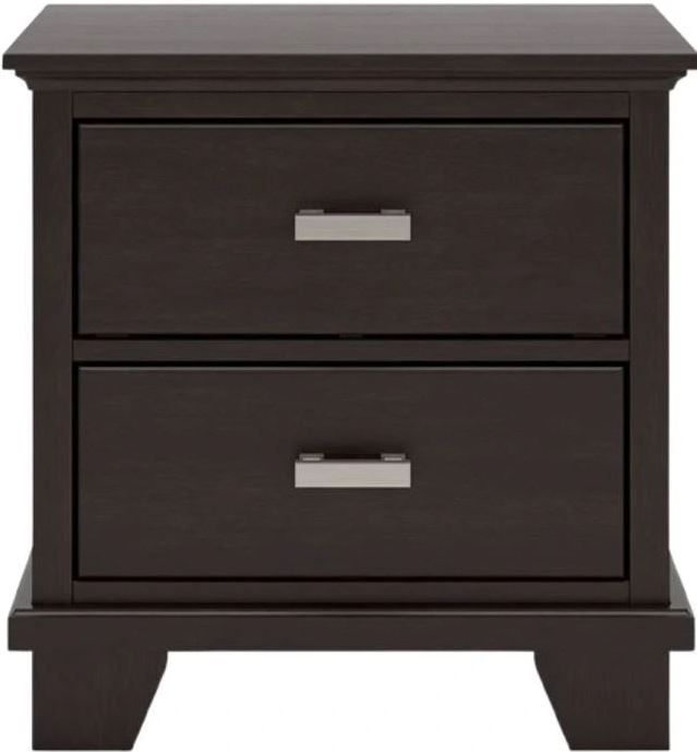 Signature Design by Ashley® Covetown Dark Brown Nightstand-1