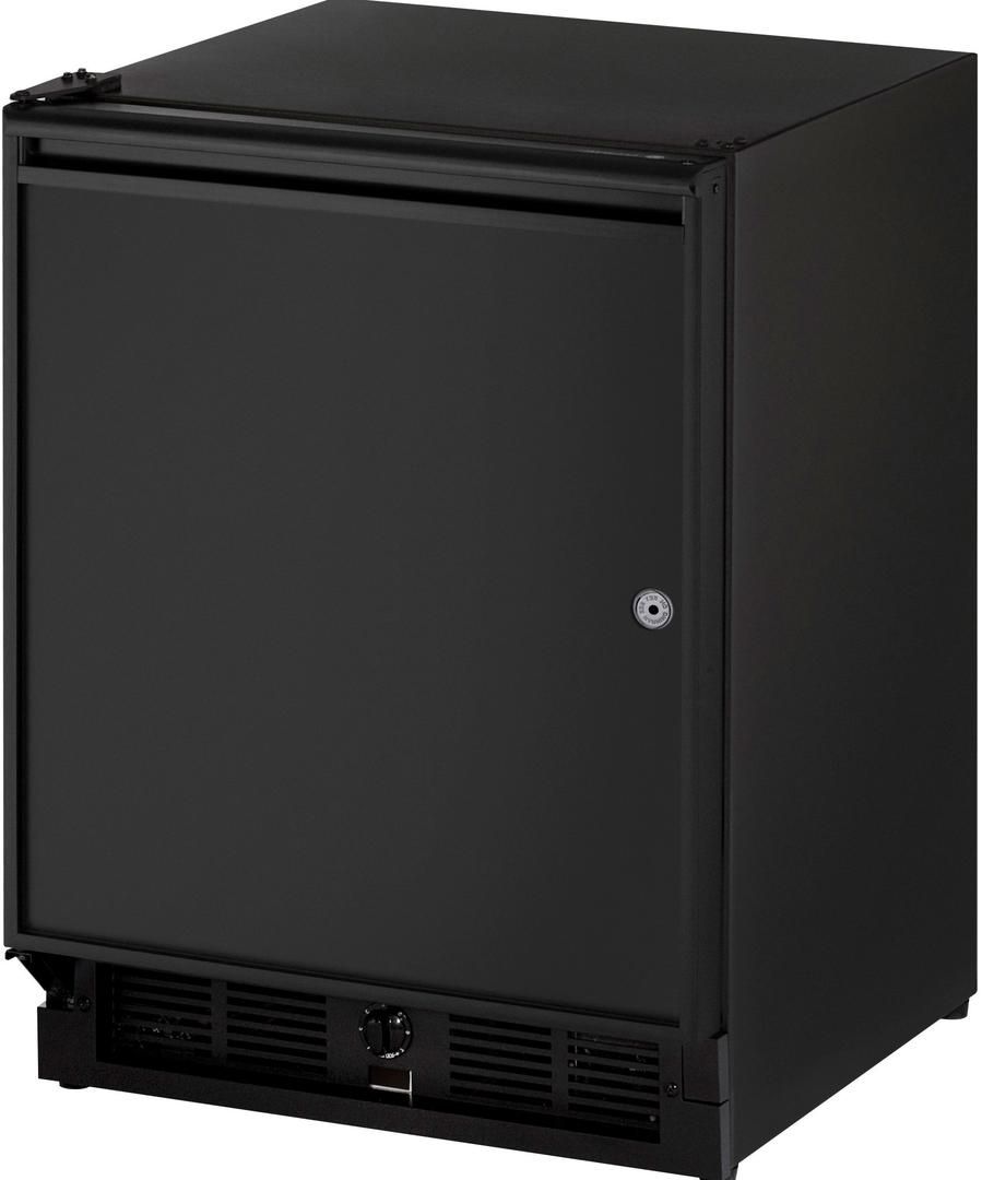 U-Line® ADA Series 3.3 Cu. Ft. Black Compact Refrigerator