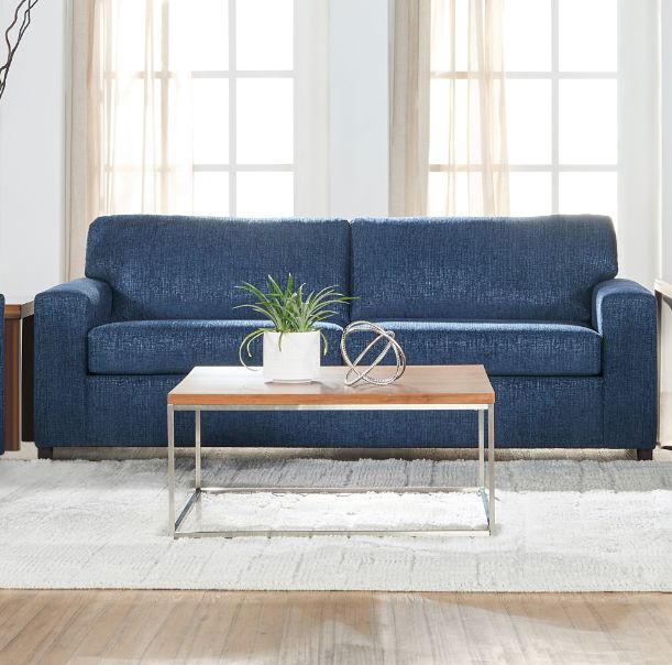 New Classic® Home Furnishings Kylo Blue Sofa-1