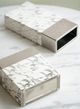 A & B Home Silver/White Ceramic Vase-2