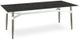 Amisco Customizable Link 84" Black Italian Porcelain Rectangular Table-0