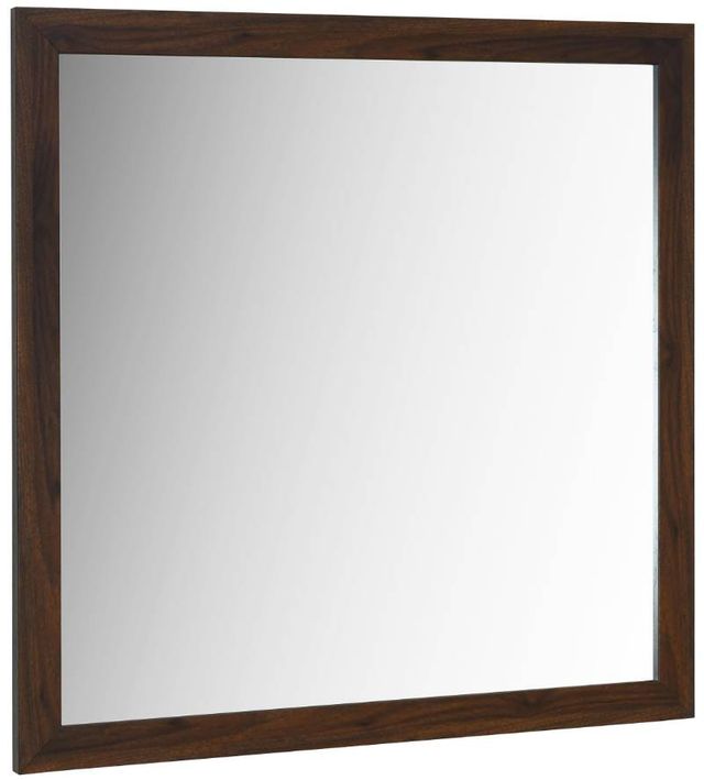 Coaster® Welsley Walnut Mirror -0