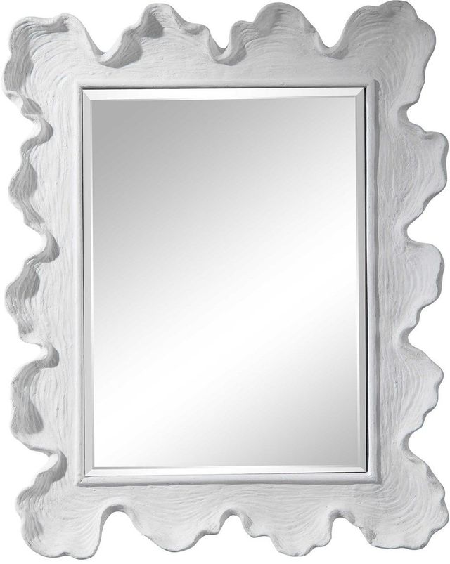 Uttermost® Sea Coral White Mirror-0