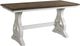 Intercon Drake French Oak Counter Table with Rustic Gray Base-0