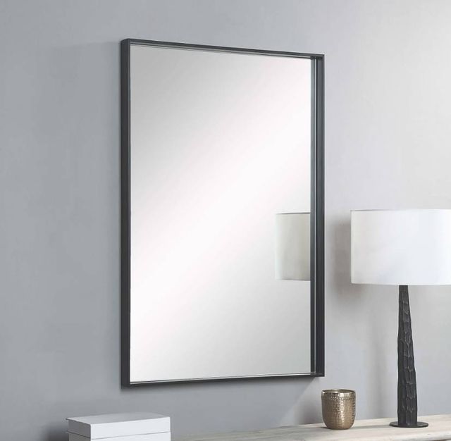 Renwil® Annalise Powder Coated Matte Black Mirror-4