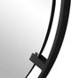 Uttermost® Cashel Satin Black Round Mirror-4