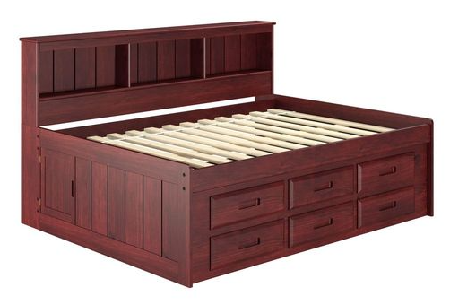 Bobs furniture captains bed discount
