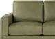 Leather Italia™ Cambria Vaughn Green Clover Loveseat-1