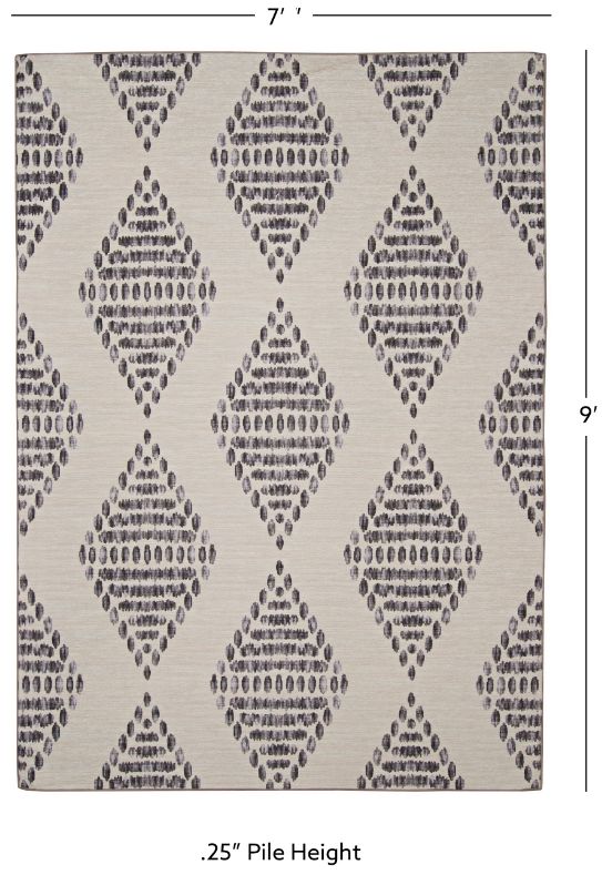 Linon Navarre 7'x9' Area Rug-2