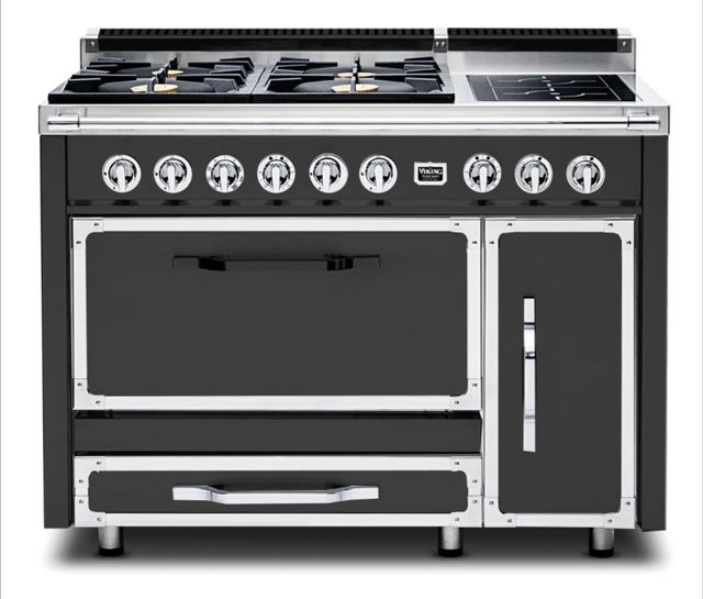 Viking Tuscany 48 Inch White Dual Fuel Range