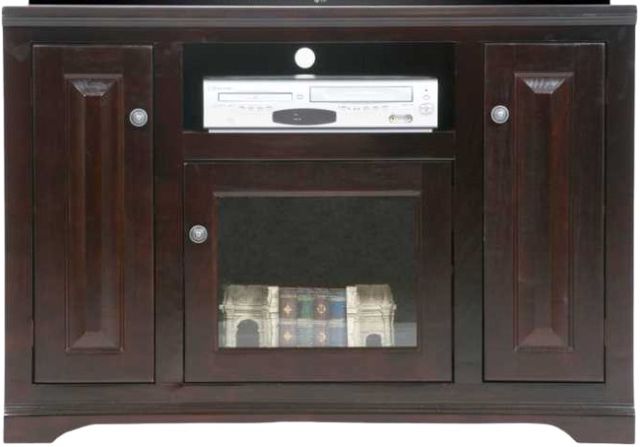 American Heartland Manufacturing Poplar Arched Base TV Stand-0