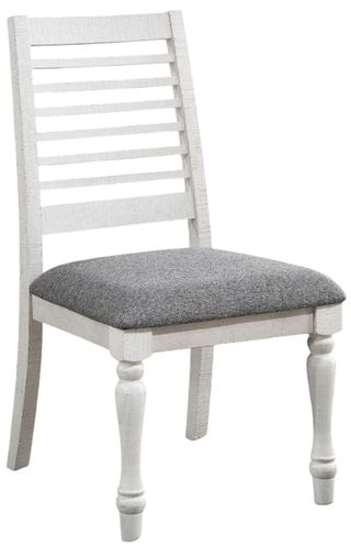 Furniture of America® Calabria 2-Piece Antique White/Gray Counter Chair Set