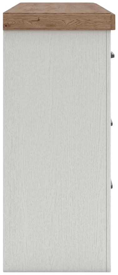 Benchcraft® Savonport Brown/White Dresser-3