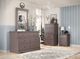 Furniture of America® Stavros Gray Nightstand-1