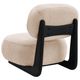 Coaster® Duffie Brown Upholstered Armless Accent Chair-3