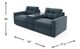 Drew & Jonathan Home ModularOne New Horizon 3-Piece Indigo Modular Sectional with Media Charging Console-2