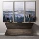 Crestview Collection Highland Park Brown Console Table-1