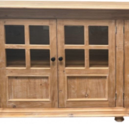 Million Dollar Rustic Native Pine Console-1