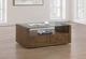Steve Silver Co. Garland Castered Glass Top Coffee Table-0