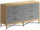 A.R.T. Furniture® Loft Natural Maple Fabric Dresser-0