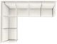 La-Z-Boy® Charlie Ivory Leather Sectional with Custom Layout Options-4