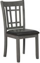Coaster® Lavon 2-Piece Black Medium Grey Upholstered Dining Chairs-0