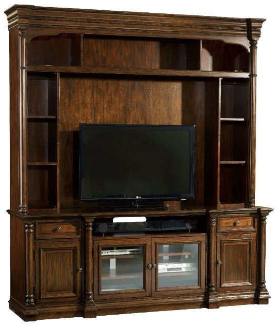 Hooker® Furniture Leesburg Mahogany Entertainment Console-2
