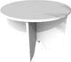 Unwasted® Bond White Plastic Outdoor Accent Table-0