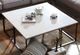 Diamond Sofa® Surface White Square Cocktail Table-0