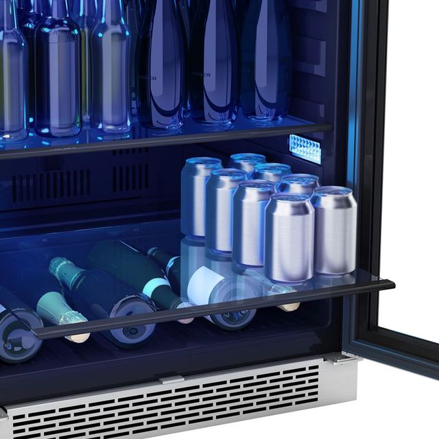Zephyr Brisas 5.8 Cu. Ft. Stainless Steel Frame Beverage Center-2