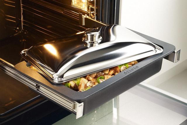 Miele Gourmet Casserole Dish Lid-Stainless Steel-2
