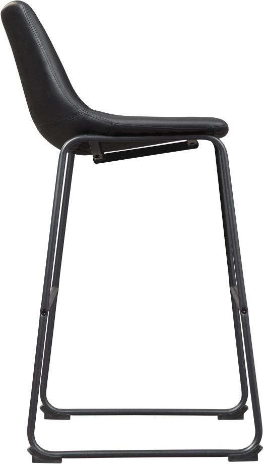 Signature Design by Ashley® Centiar Black Pub Height Bar Stool-2