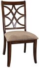 Homelegance® Keegan Beige/Cherry Dining Side Chair-0