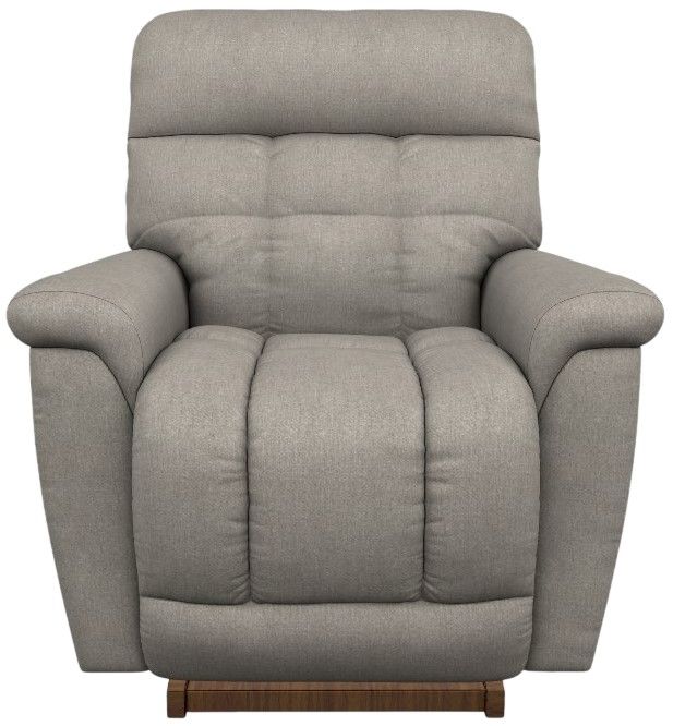 La-Z-Boy® Fulton Smoke Power Rocking Recliner with Headrest and Lumbar-1