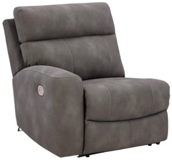 Signature Design by Ashley® Next-Gen DuraPella 4-Piece Slate Power Reclining L-Shape Sectional-1