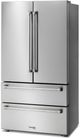 Thor Kitchen® 36" 22.5 Cu. Ft. Fingerprint Resistant Stainless Counter Depth French Door Refrigerator -3