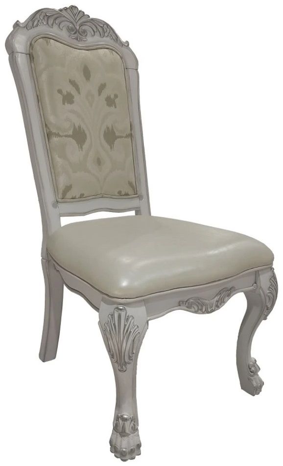 ACME Furniture Dresden 2-Piece Bone White Side Chair Set-3
