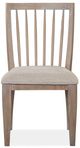 Magnussen Home® Ainsley Cerused Khaki Upholstered Chair-0